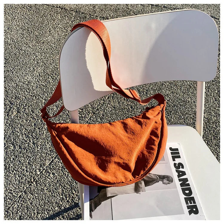 Sac à bandoulière Hobos en nylon décontracté pour femmes, sacs à bandoulière de créateur, fourre-tout de grande capacité, sac de voyage pour dames, sacs à main pour femmes 2023