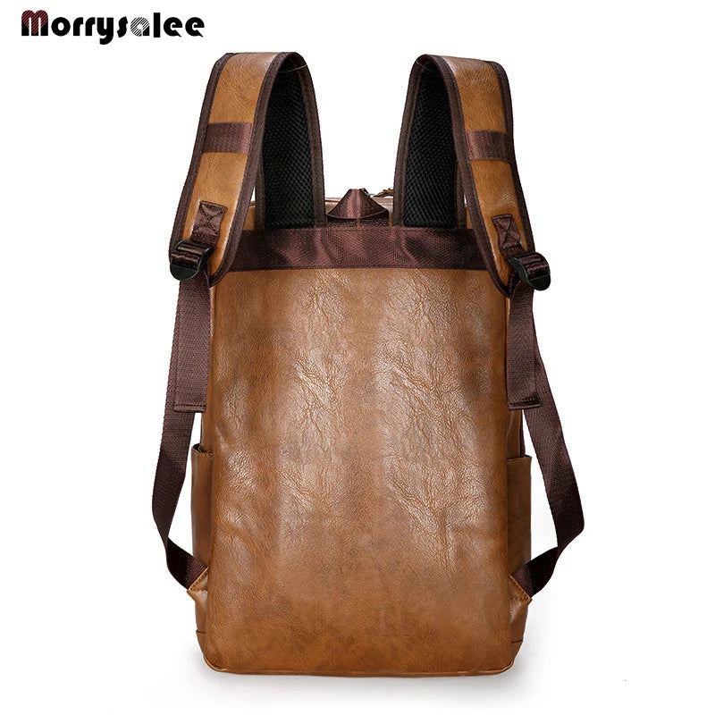 Modèles d'explosion Sac à main en cuir souple personnalisé pour homme Sac d'école Sac à bandoulière Grande capacité Sports de plein air Sac de voyage en cuir PU pour homme