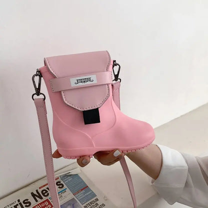 Personalized Water Shoses Shape Shoulder Bags Women Cute Candy Color Crossbody Bag Funny Small Bag For Summer