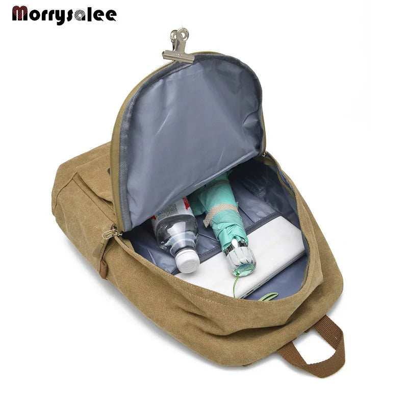 Mochila escolar unisex, mochila para hombre, bolso para hombre, bolsos de lona, ​​bolsos de hombro casuales, versión coreana de mochilas escolares