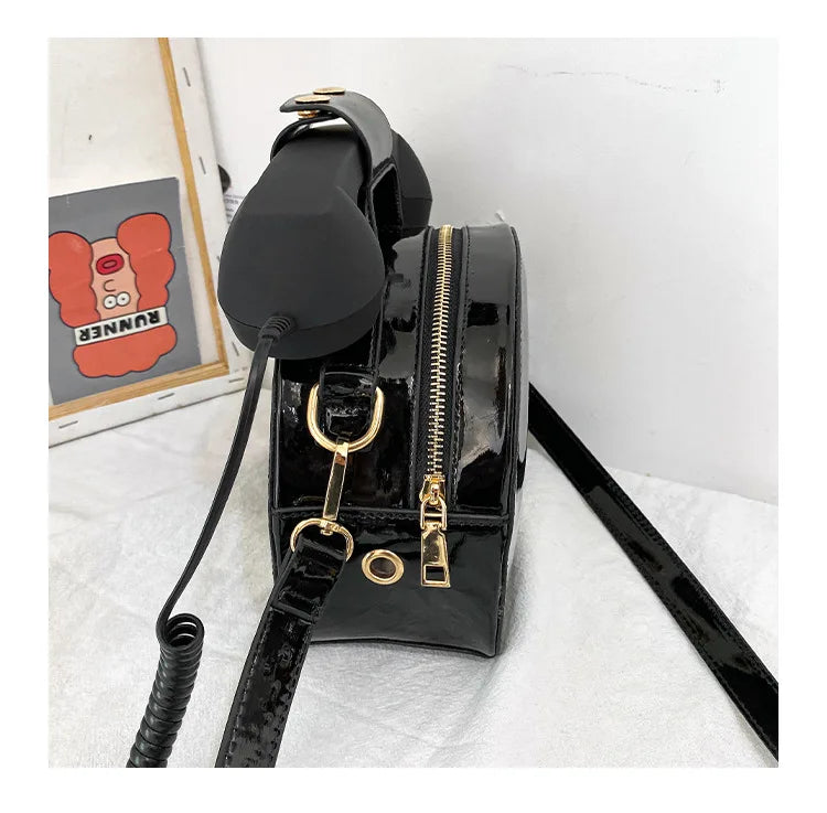 Girls Funny Personality Digital Simulation Phone Shape Messenger Bag Female Cute Shoulder Bag Fashion Crossbody Bag