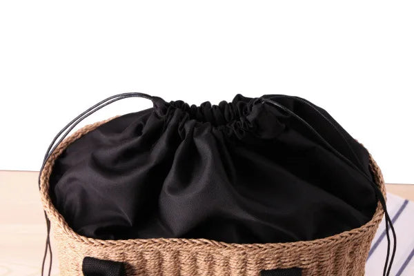 Bolsos de mano informales de ratán para mujer, bolsos de hombro tejidos de mimbre, bolso de paja para playa de verano, bolso de mano de gran capacidad para mujer, bolsos grandes Bali 2021