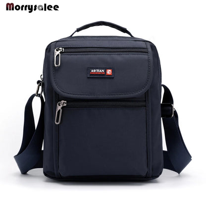 Bolso de hombro para hombre, nuevo, impermeable, multicapa, bandolera, de alta calidad, tamaño pequeño, informal, de viaje, bolso para hombre