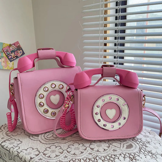 Sac à bandoulière élégant en cuir PU pour femme en forme de téléphone, sac à main décontracté pour le shopping, la rue, l'école, fourre-tout