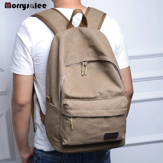 Mochila escolar unisex, mochila para hombre, bolso para hombre, bolsos de lona, ​​bolsos de hombro casuales, versión coreana de mochilas escolares