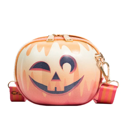 Sac à bandoulière petit citrouille drôle d'Halloween Nouveau 2021 Personnalisé Créatif Large Ceinture D'épaule Mignon Sac À Bandoulière Pour Femmes