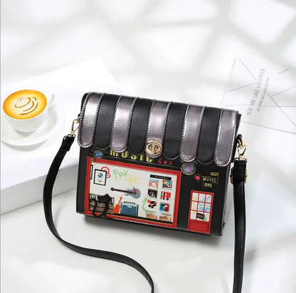 Designer Handbag For Women Fashion Beautiful House Shape Shoulder Bag High Quality Women Crossbody Bag Style Messenger Bag