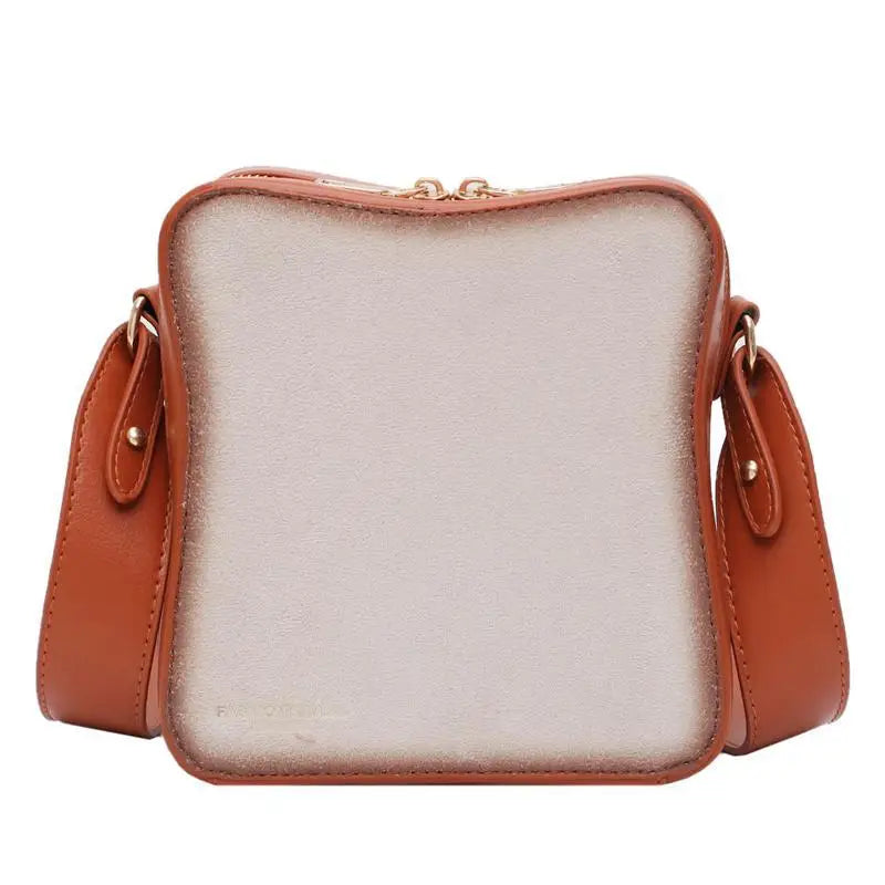 Bolso de hombro para mujer, con solapa y forma de pan, tipo bandolera, sencillo y bonito