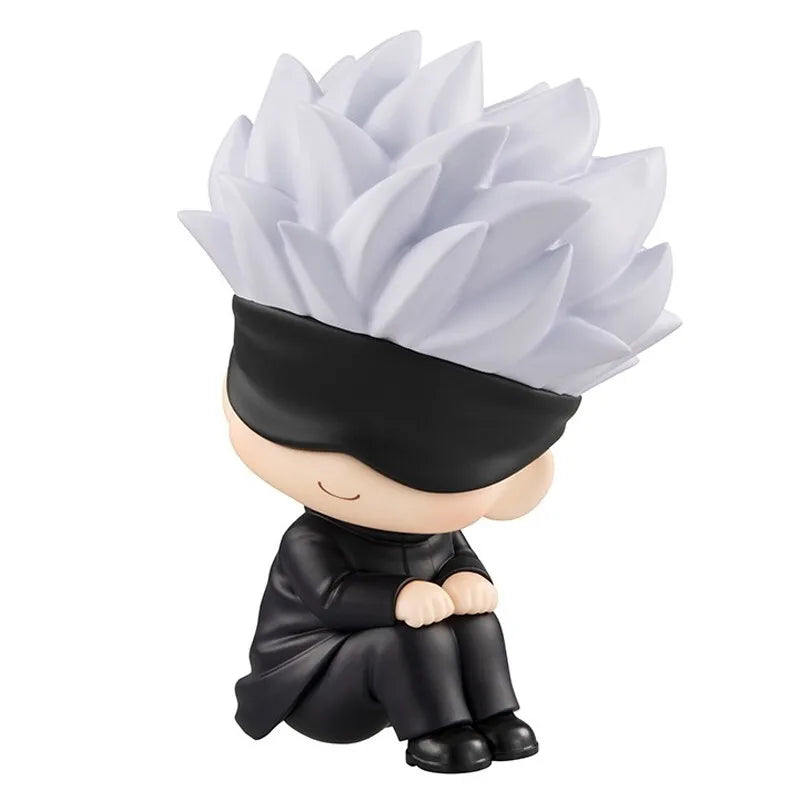 10cm Q Version Anime Figure Toys Anime Jujutsu Kaisen Figure Yuji Itadori Gojo Satori PVC Action Figure Toys Kid Gift