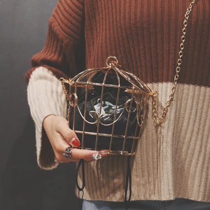 Bolso de mano con forma de labios rojos para mujer, bolsa de hombro con cadena acrílica de alta calidad, para noche, 2017