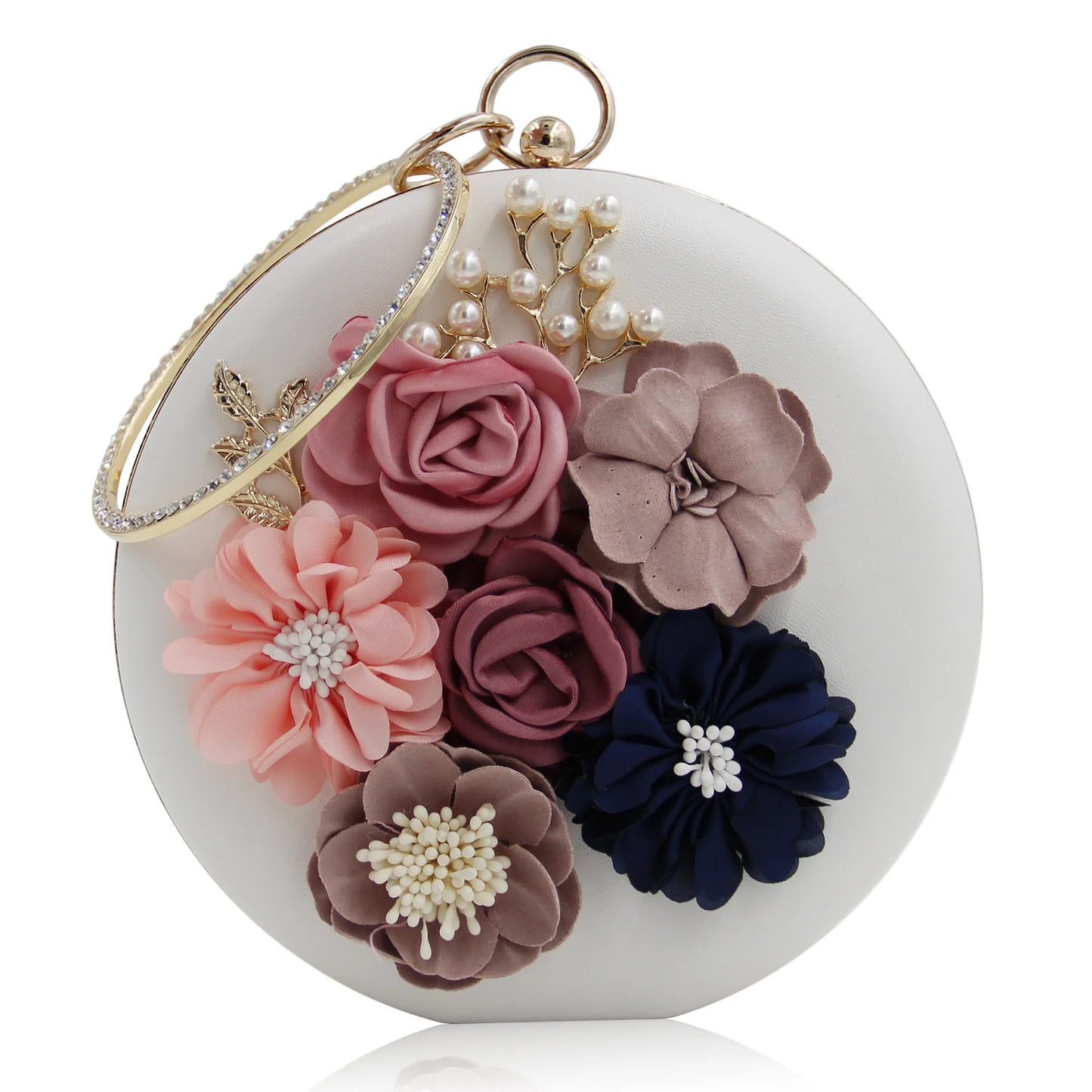 Women Party Bag Ladies Flower Wedding Bag High Quality Handmade Female Evening Clutches