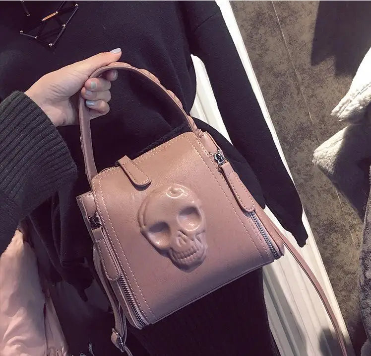 Bolso de mujer con personalidad adorable, estilo unicornio, con remaches de animales creativos, pequeño bolso de hombro tipo mensajero, bolso cruzado de cuero para mujer