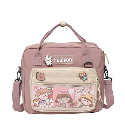 Multi-use Japanese Student Itabag Women Transparent Pocket Handbags School Bags Backpack Women Crossbody Bags For Women Bolso