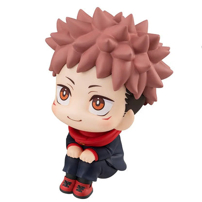 10cm Q Version Anime Figure Toys Anime Jujutsu Kaisen Figure Yuji Itadori Gojo Satori PVC Action Figure Toys Kid Gift