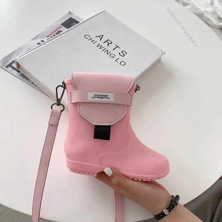 Personalized Water Shoses Shape Shoulder Bags Women Cute Candy Color Crossbody Bag Funny Small Bag For Summer