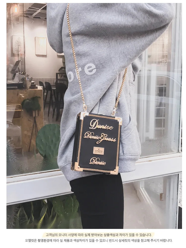 Sac à main de luxe rétro pour femmes, petit sac messager carré, sac à bandoulière avec chaîne, sac à main pour filles, 2019