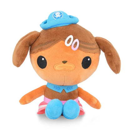 Jouets en peluche originaux Octonauts 19 cm Barnacles Peso Kwazii Tweak Vegimal Animal en peluche fête anniversaire cadeau enfant Noël fille jouet