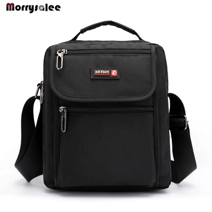 Bolso de hombro para hombre, nuevo, impermeable, multicapa, bandolera, de alta calidad, tamaño pequeño, informal, de viaje, bolso para hombre