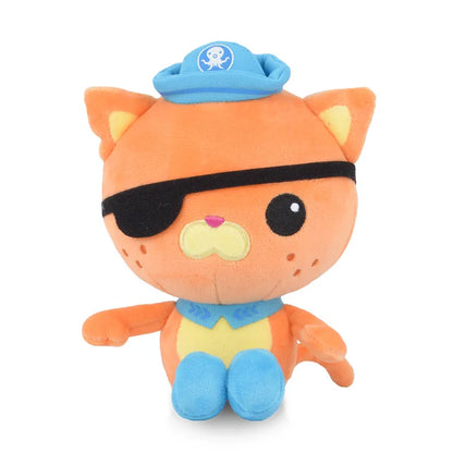 Jouets en peluche originaux Octonauts 19 cm Barnacles Peso Kwazii Tweak Vegimal Animal en peluche fête anniversaire cadeau enfant Noël fille jouet