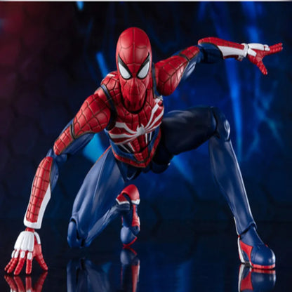 Spider Man Upgrade Suit PS4 Game Edition SpiderMan Action Figure Collectable Model Toy