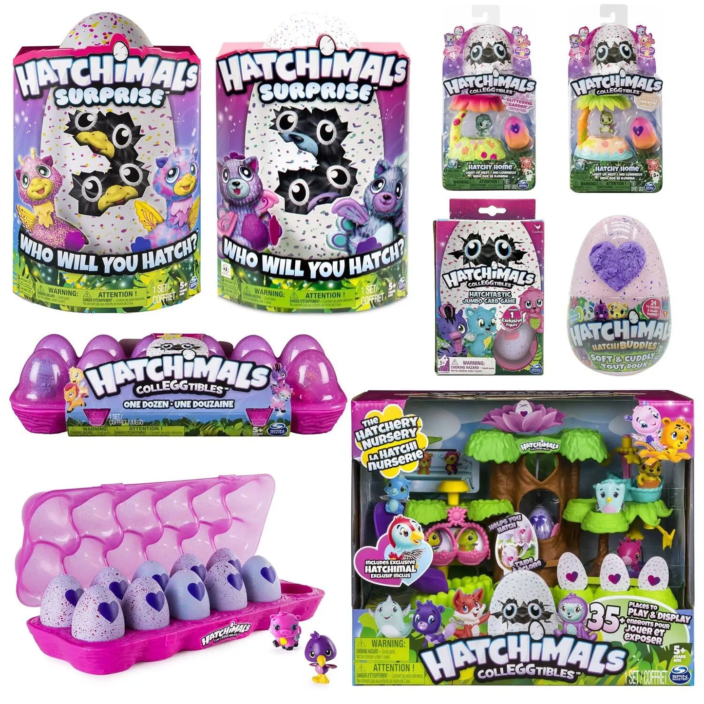 Huevo Hatchimals original S6, serie Royal Family, minihuevos para incubar, colección Magic Genie, juguetes, regalos