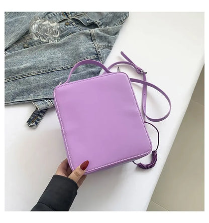 Bolso de mano para mujer, divertido bolso de hombro con forma de teléfono para niñas, estilo de moda femenino, lindo bolso cruzado