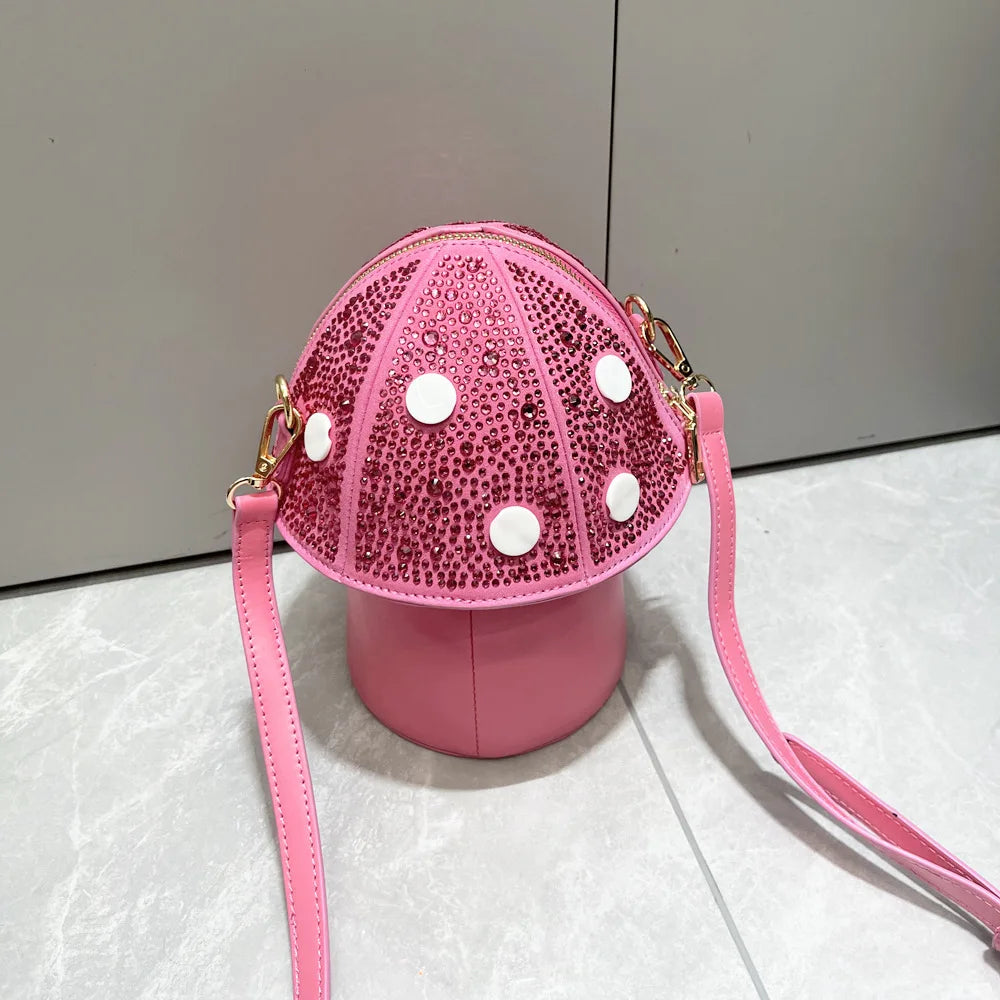 Mushroom Shaped Bag Womens Bags Handbags Crossbody Bags Girls Shoulder Messenger Bag Mujer Femme Handbag for Women