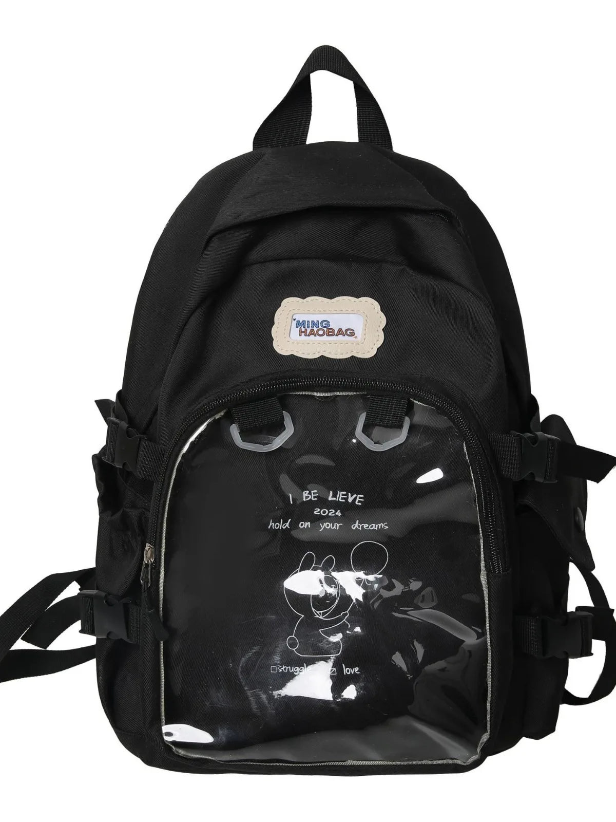 Nouveaux sacs d'école 2024 pour adolescentes, cadeaux de rentrée scolaire, sac à dos pour femmes, Itabag transparent, sacs à dos japonais Kawaii, Mochilas