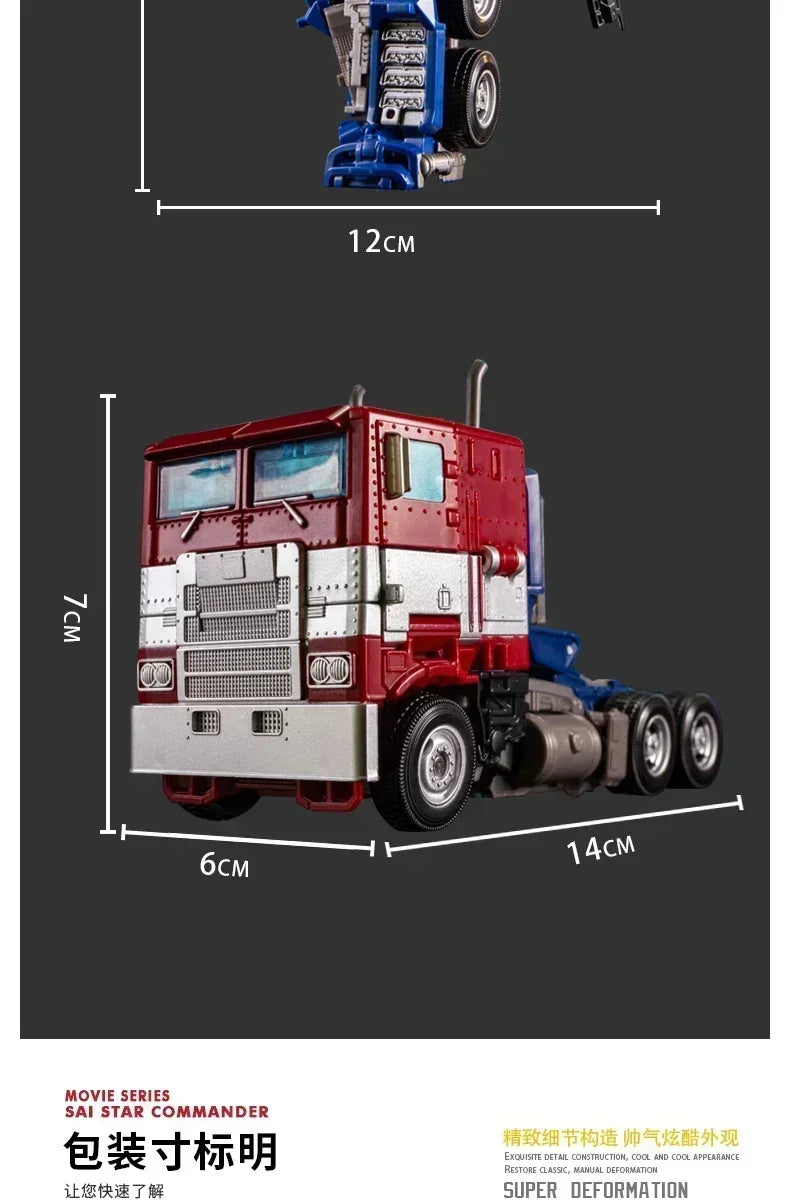 Transformación Voyager Opt Prime Auto Robot SS38 OP Sai Star Commander Camión Deformación Juguetes