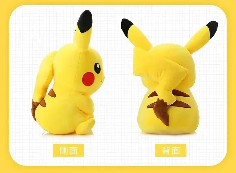 Peluche Pokémon Eeveelution Pikachu Sylveon Leafeonl Espeon Glaceon Umbreon Peluche douce Dessin animé Jouets enfants Cadeau