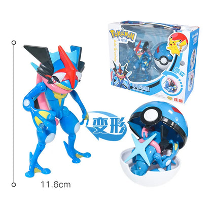 12 Styles Pokemon Figures Toys Variant Ball Model Pikachu Lucario Pocket Monsters Koga Ninja Frog Action Figure Toy Gift