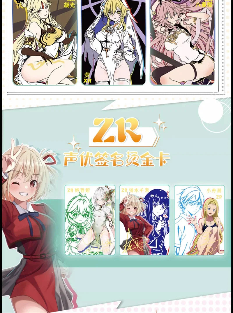 Cartes de la déesse Monogatari Collection Fate Flash Anime Personnage Sailor Battle Cartes à collectionner Cadeau d'anniversaire pour enfants