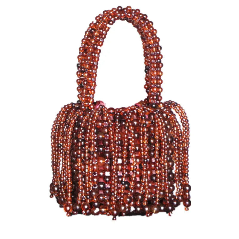 Women Party Metal Crystal Handbags Ladies Evening Shoulder Bag Luxury Design Beaded Handbag Women's Fashion Messenger Bags