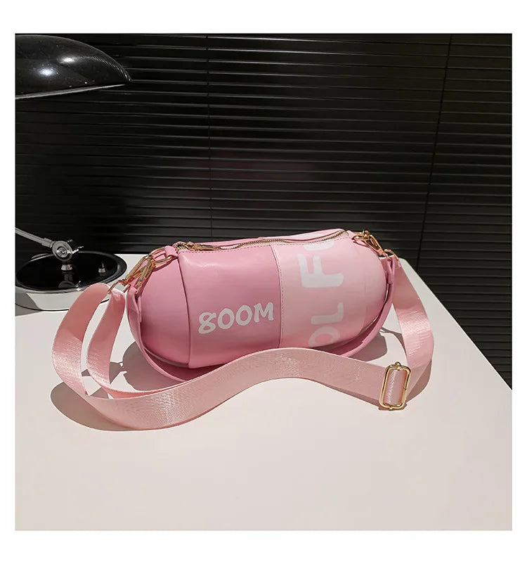 Bolso bandolera divertido para niñas con forma de píldora