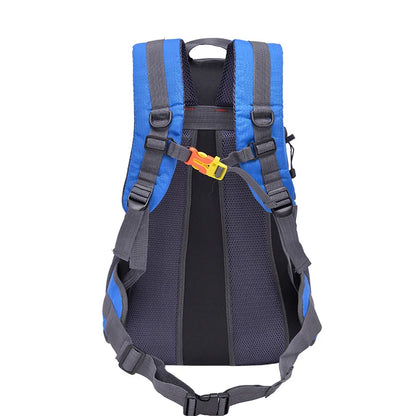 Mochila de camping de gran capacidad de 40 l, impermeable, para acampar, hacer senderismo, caminar, viajar al aire libre, de nailon duradero