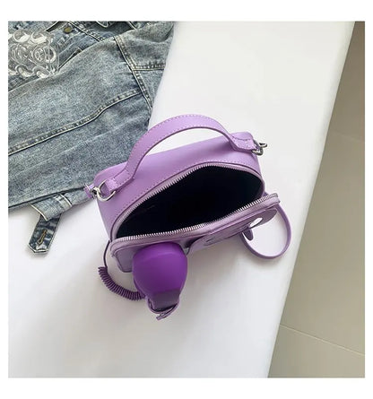 Bolso de mano para mujer, divertido bolso de hombro con forma de teléfono para niñas, estilo de moda femenino, lindo bolso cruzado