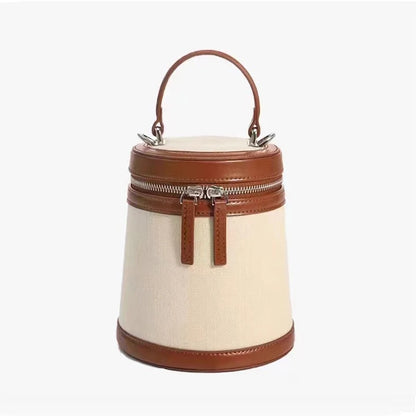 Bolso de lona de moda con diseño de cubos, bolsos de diseñador con paneles para mujer, bolso bandolera de retazos, bolso pequeño informal de verano, mini bolso