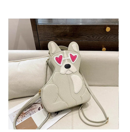 Fashion Shoulder Bag For Women Luxury Designer 3d Dog Shape Handbag Lady Evening Party Purse Crossbody Messenger Bag