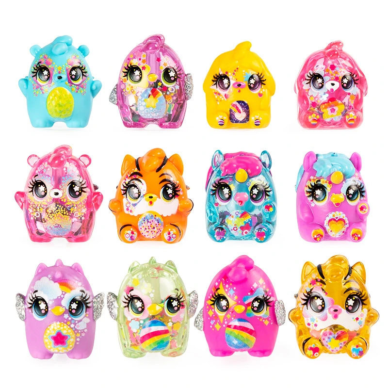 Huevo Hatchimals original S6, serie Royal Family, minihuevos para incubar, colección Magic Genie, juguetes, regalos