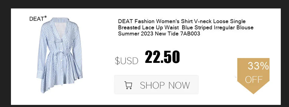 Camisa de mujer DEAT Fashion con mangas largas abullonadas y solapa de un solo pecho, blusa recta de algodón blanca, otoño 2024, nueva tendencia 7AB1171