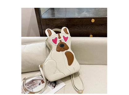 Fashion Shoulder Bag For Women Luxury Designer 3d Dog Shape Handbag Lady Evening Party Purse Crossbody Messenger Bag