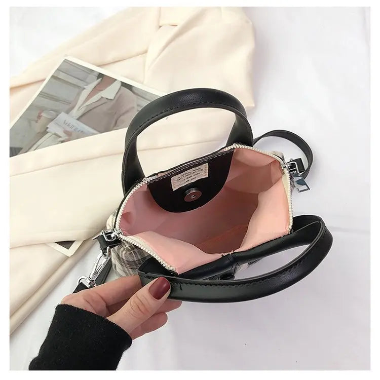 Bolso de mujer, estilo de ropa, bolso de hombro, bolso cruzado bonito a la moda para mujer