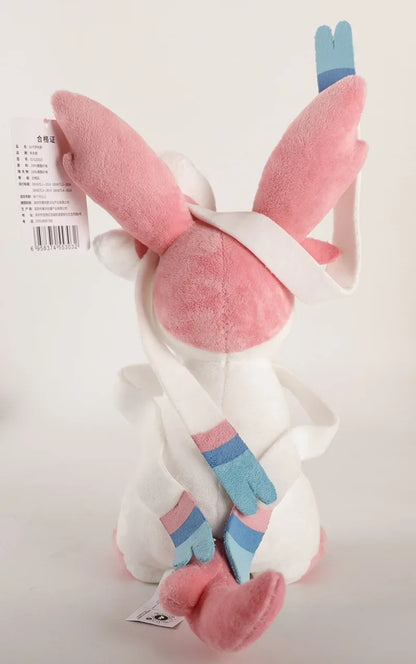 Peluche Pokémon Eeveelution Pikachu Sylveon Leafeonl Espeon Glaceon Umbreon Peluche douce Dessin animé Jouets enfants Cadeau