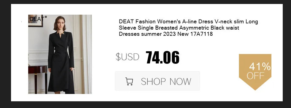 DEAT Fashion Women's Dress Slash Neck Sleeveless Sequin Decorate Split Mid-calf Slim Lady Dresses Autumn 2024 New Tide 7AB2516