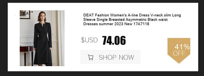 DEAT Fashion Women's Dress Slash Neck Sleeveless Sequin Decorate Split Mid-calf Slim Lady Dresses Autumn 2024 New Tide 7AB2516