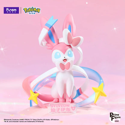 Genuine Pokemon Toys 10cm Pikachu Gengar Sylveon Figures Kawaii Anime Model Toy Gift