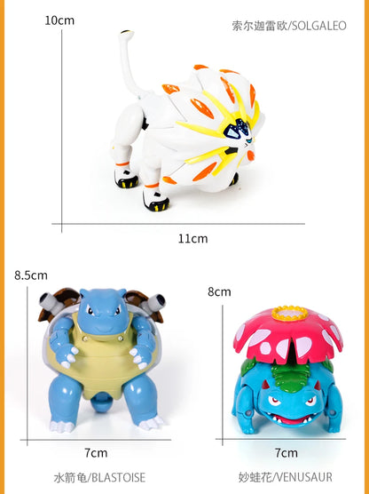 12 Styles Pokemon Figures Toys Variant Ball Model Pikachu Lucario Pocket Monsters Koga Ninja Frog Action Figure Toy Gift