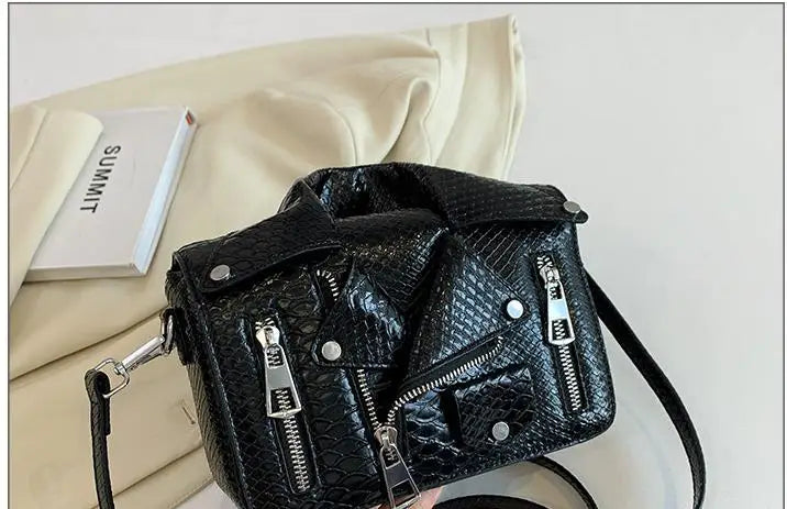 Fashion Jacket Design Crossbody Bag PU Clothes Shape Women Handbag Purse Brand Designer Lady Shoulder Bags Luxury Women's Bag