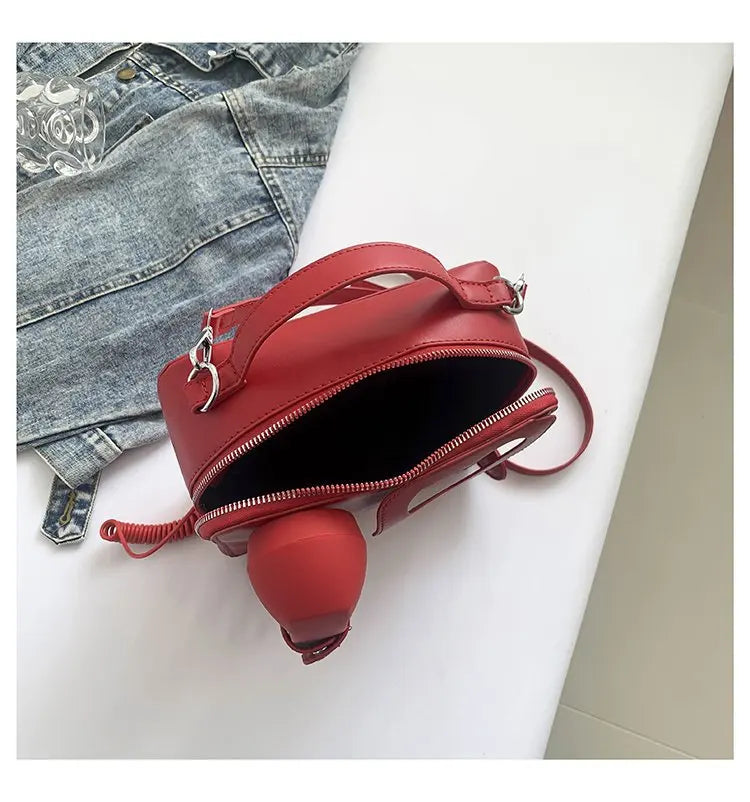 Bolso de mano para mujer, divertido bolso de hombro con forma de teléfono para niñas, estilo de moda femenino, lindo bolso cruzado