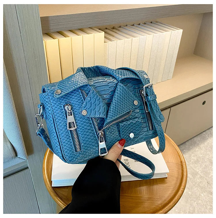 Fashion Jacket Design Crossbody Bag PU Clothes Shape Women Handbag Purse Brand Designer Lady Shoulder Bags Luxury Women's Bag